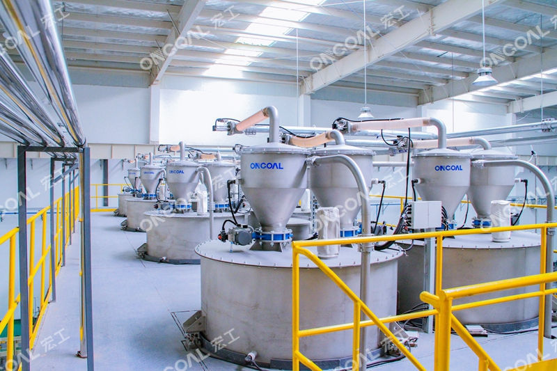 粉體中央供料系統(tǒng) 粉體中央供料系統(tǒng)