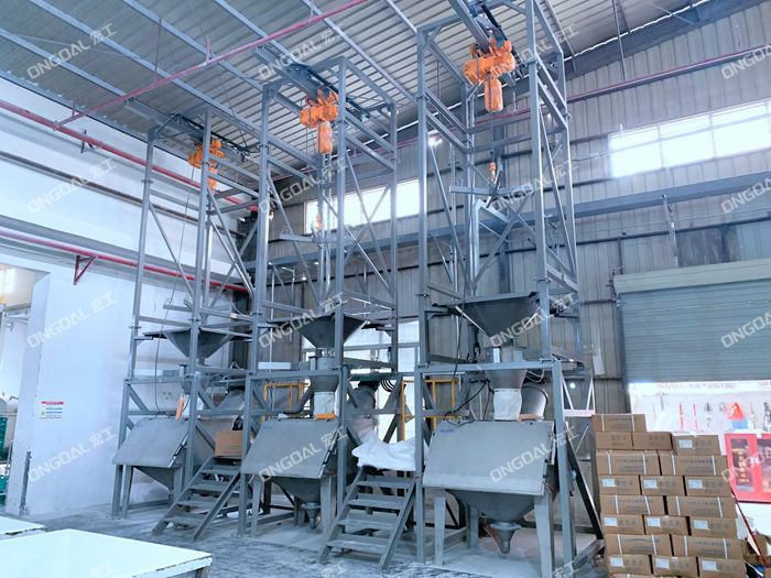 粉體混合循環(huán)輸送