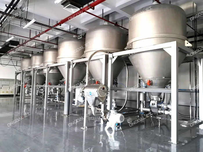 負壓氣力輸送稱量配料系統(tǒng) 負壓氣力輸送稱量配料系統(tǒng)