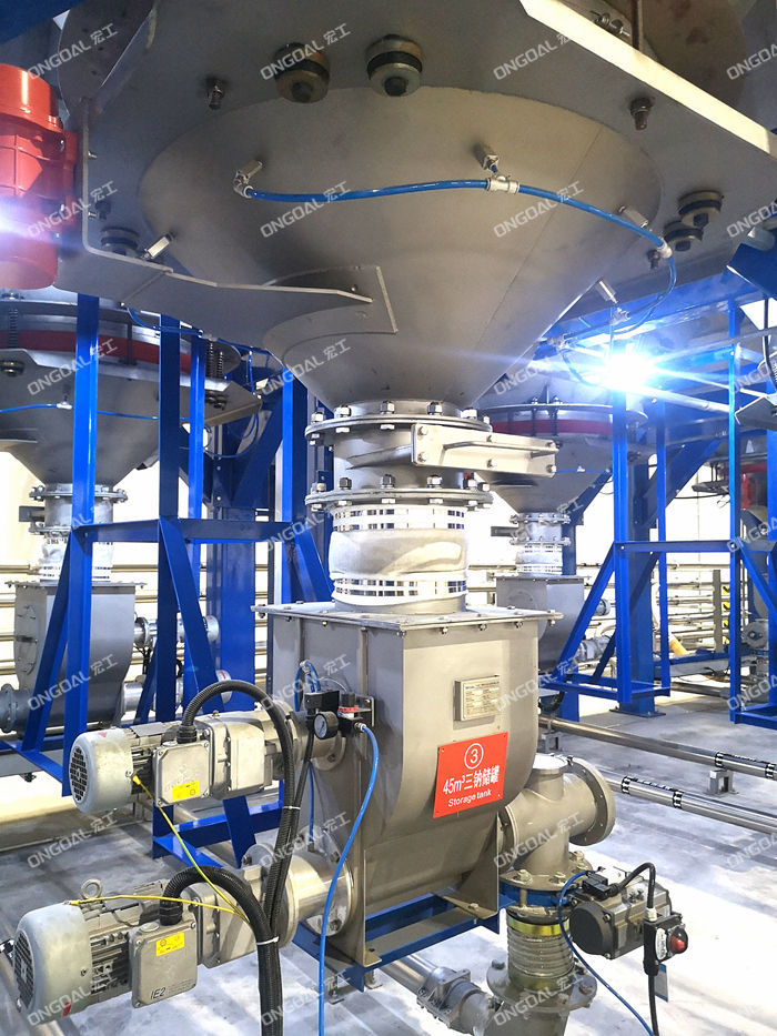 酸性染料氣力輸送系統(tǒng)