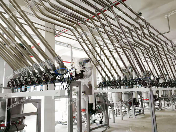 橡膠原料氣力輸送系統(tǒng)如何節(jié)省人工，提高生產(chǎn)效率