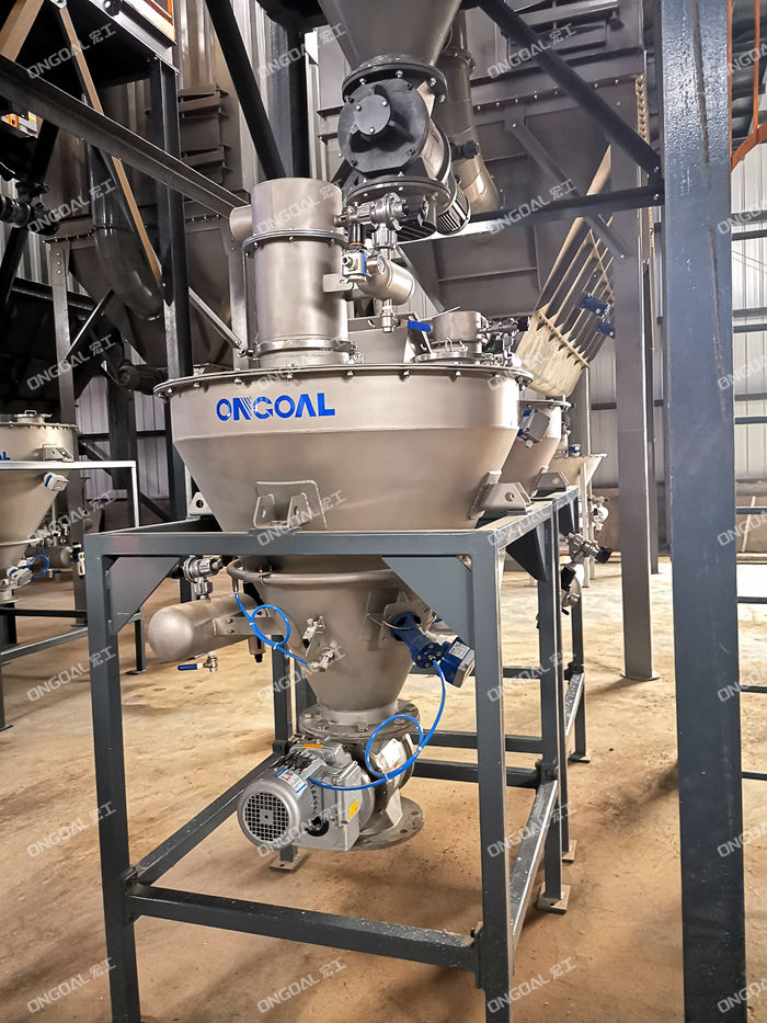 橡膠顆粒氣力輸送系統(tǒng)