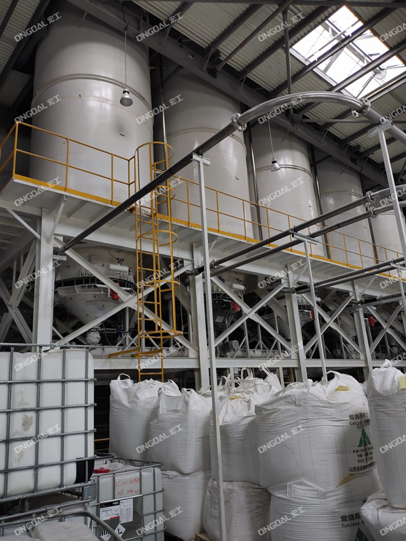 國內某TOP涂料企業(yè)鈣基粉體智能輸送系統(tǒng)案例