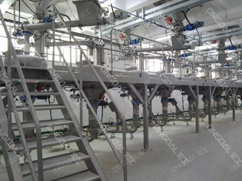 健康食品原料智能投料系統(tǒng)項目案例 